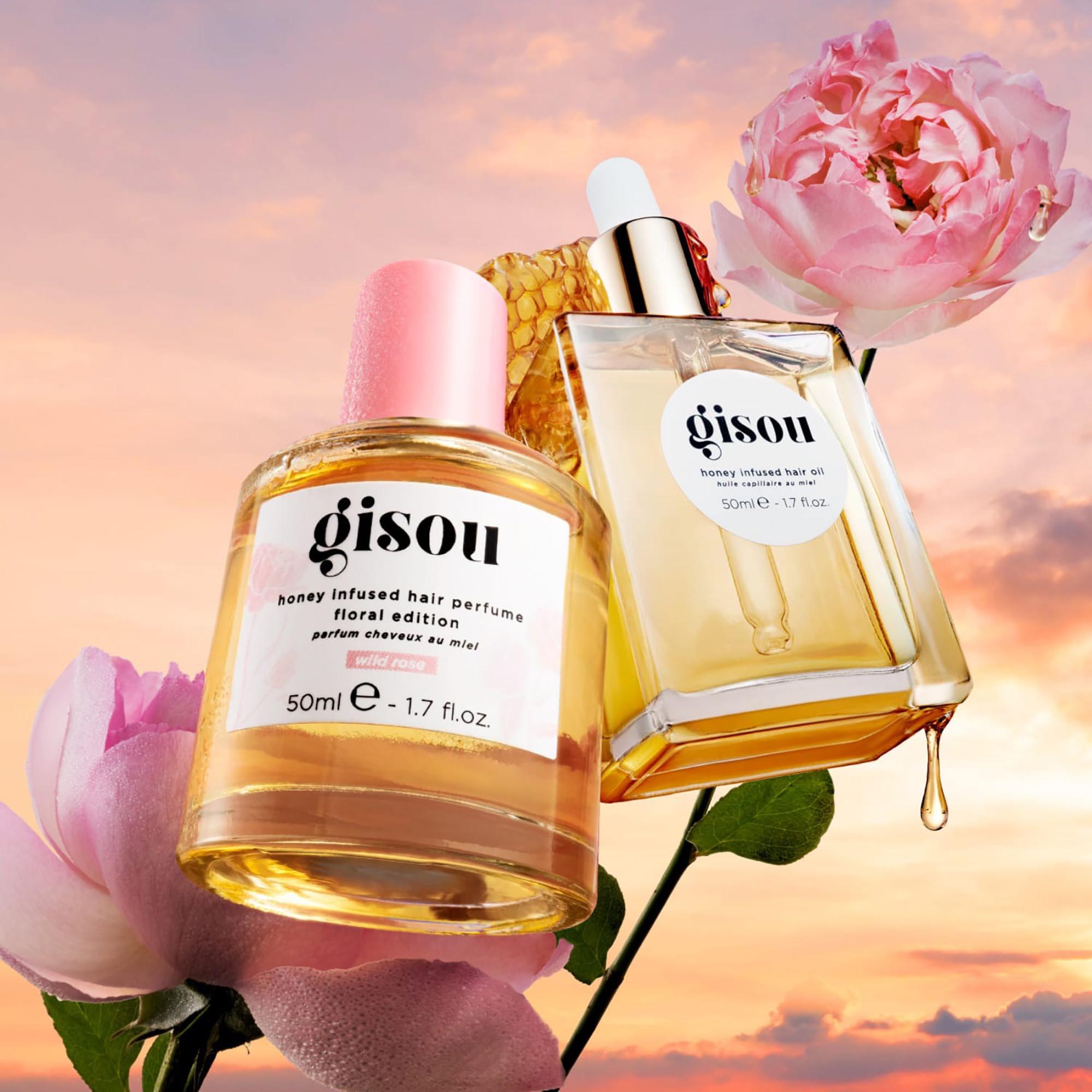 GISOU Honey Infused Hair Perfume Floral Edition - Wildrose
