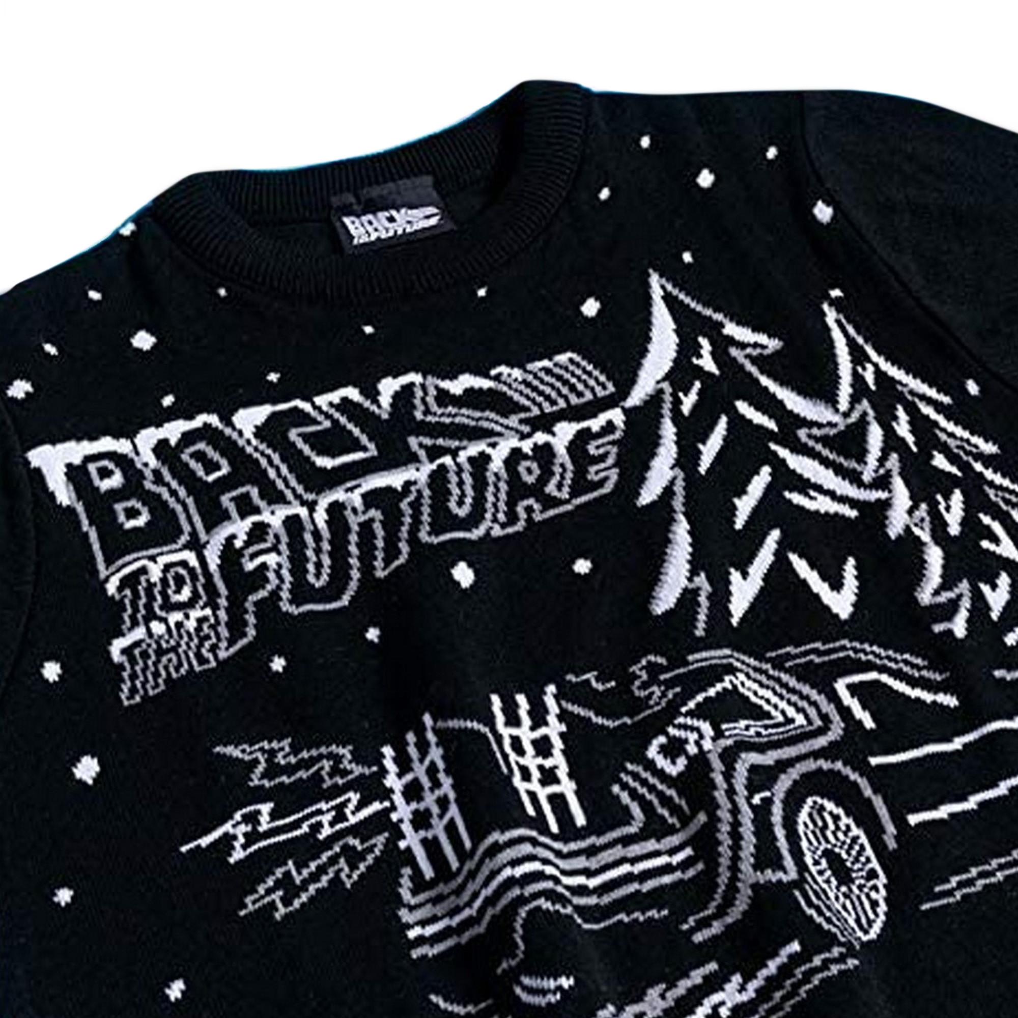 Back To The Future Weihnachtszeit gestrickter Pullover