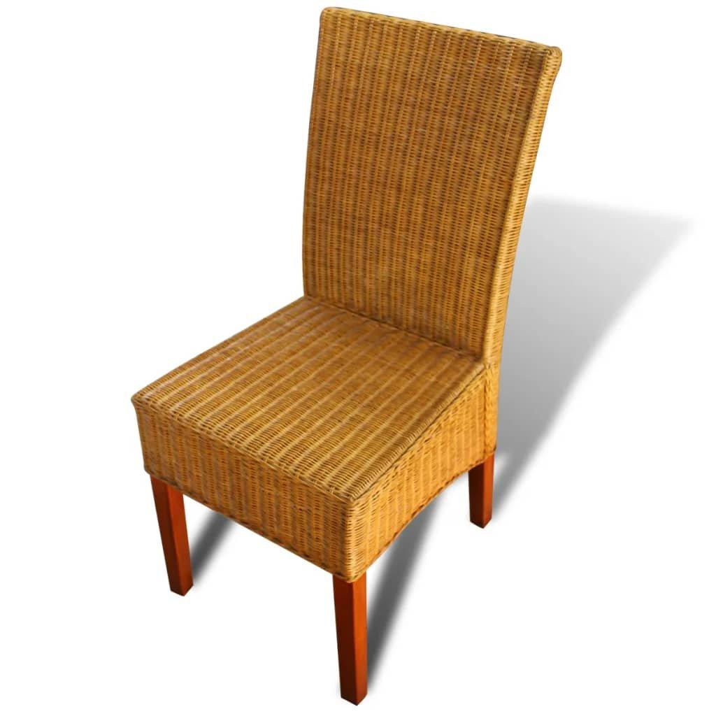 VidaXL Esszimmerstuhl rattan