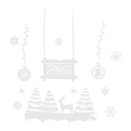 Ruhhy Weihnachts-Fensteraufkleber Ruhhy 22253