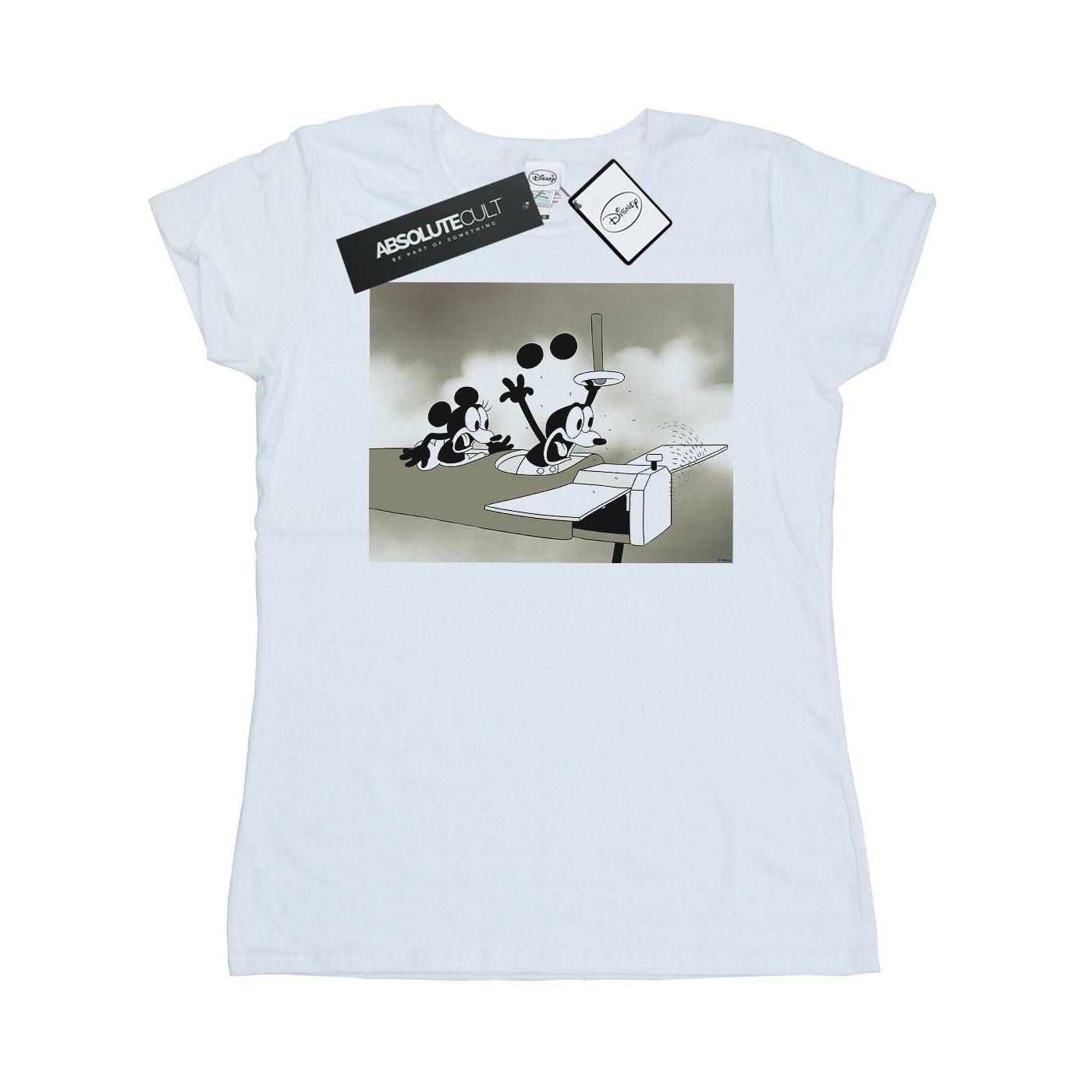 Disney Crazy Pilot Bedrucktes T-Shirt