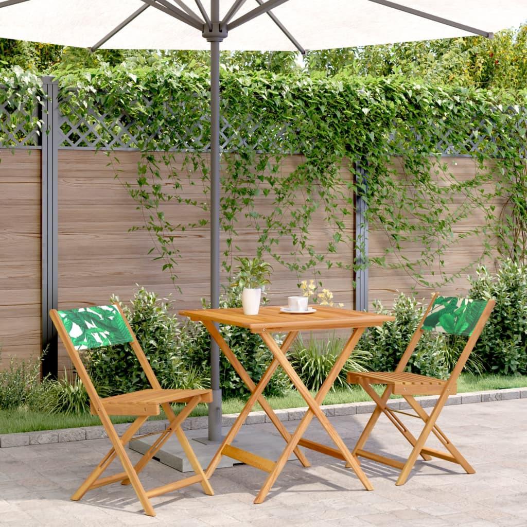 VidaXL Bistro set akazienholz