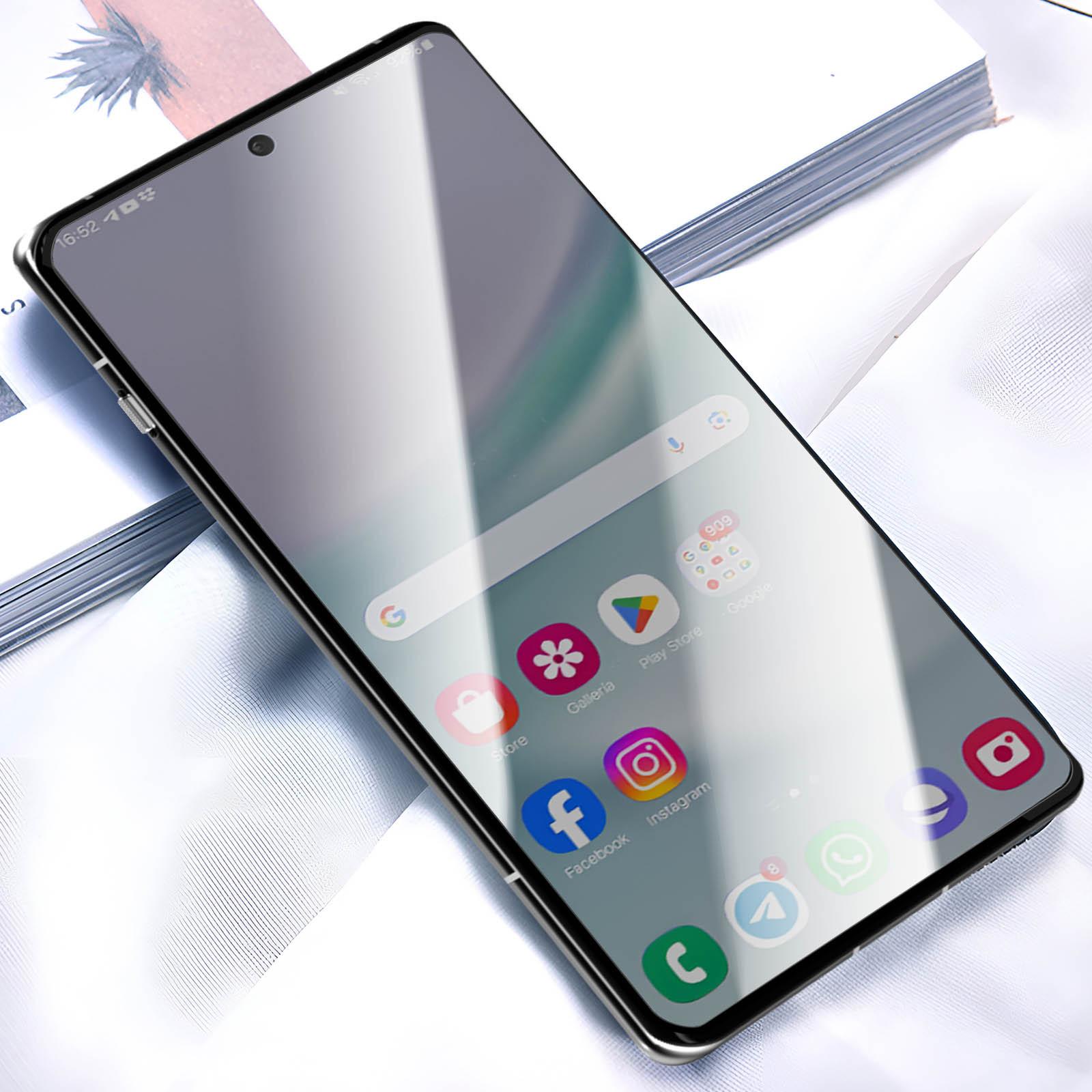 Avizar Displayfolie OnePlus 12 Rand Schwarz