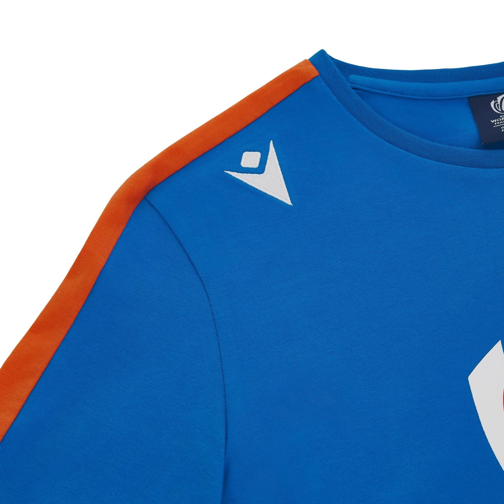 macron RWC France 2023 Polycotton T-Shirt für Damen
