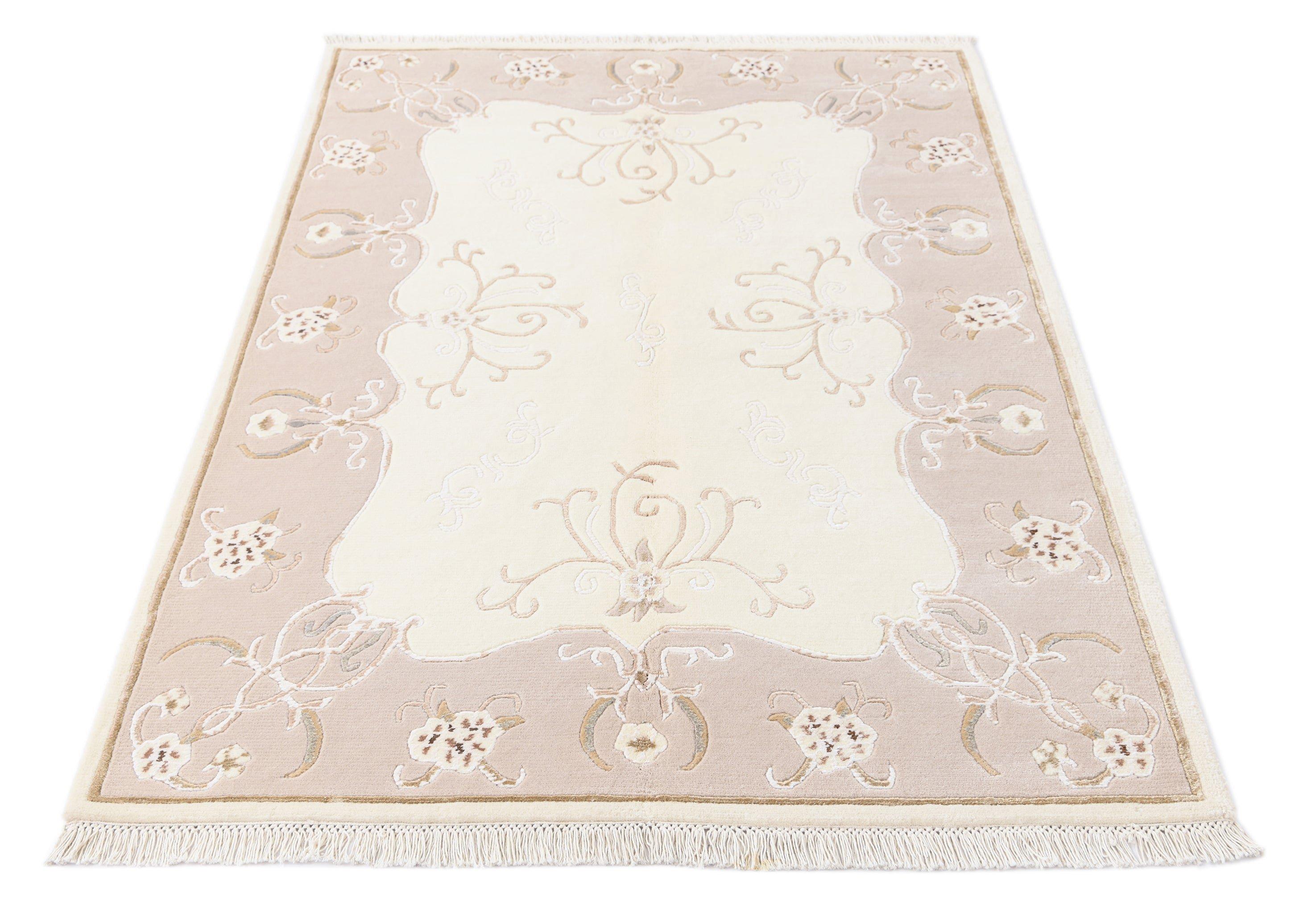 VIDAL Handgemachter Teppich Darya-Indian