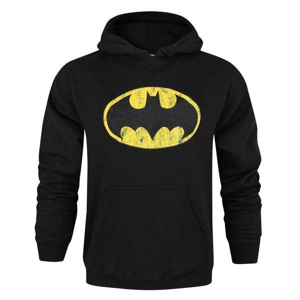 BATMAN Distress Logo Kapuzenpullover
