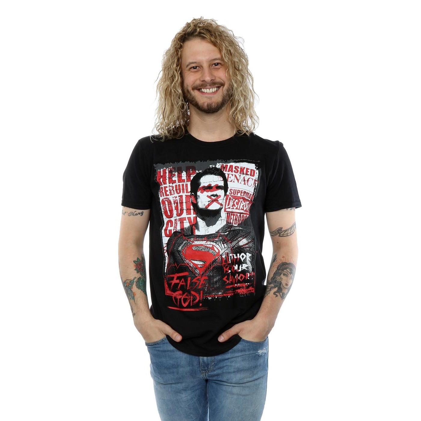 DC COMICS False God Bedrucktes T-Shirt