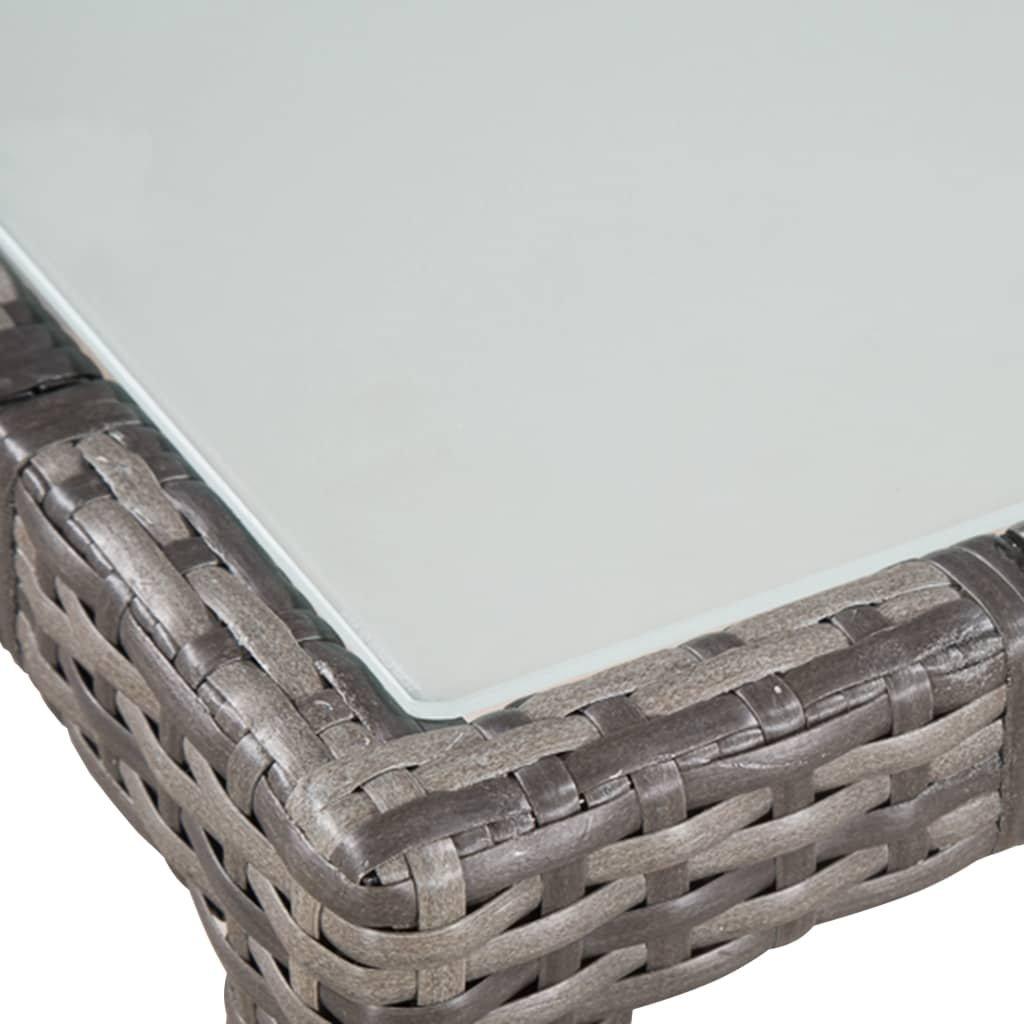 VidaXL Garten essgruppe poly-rattan