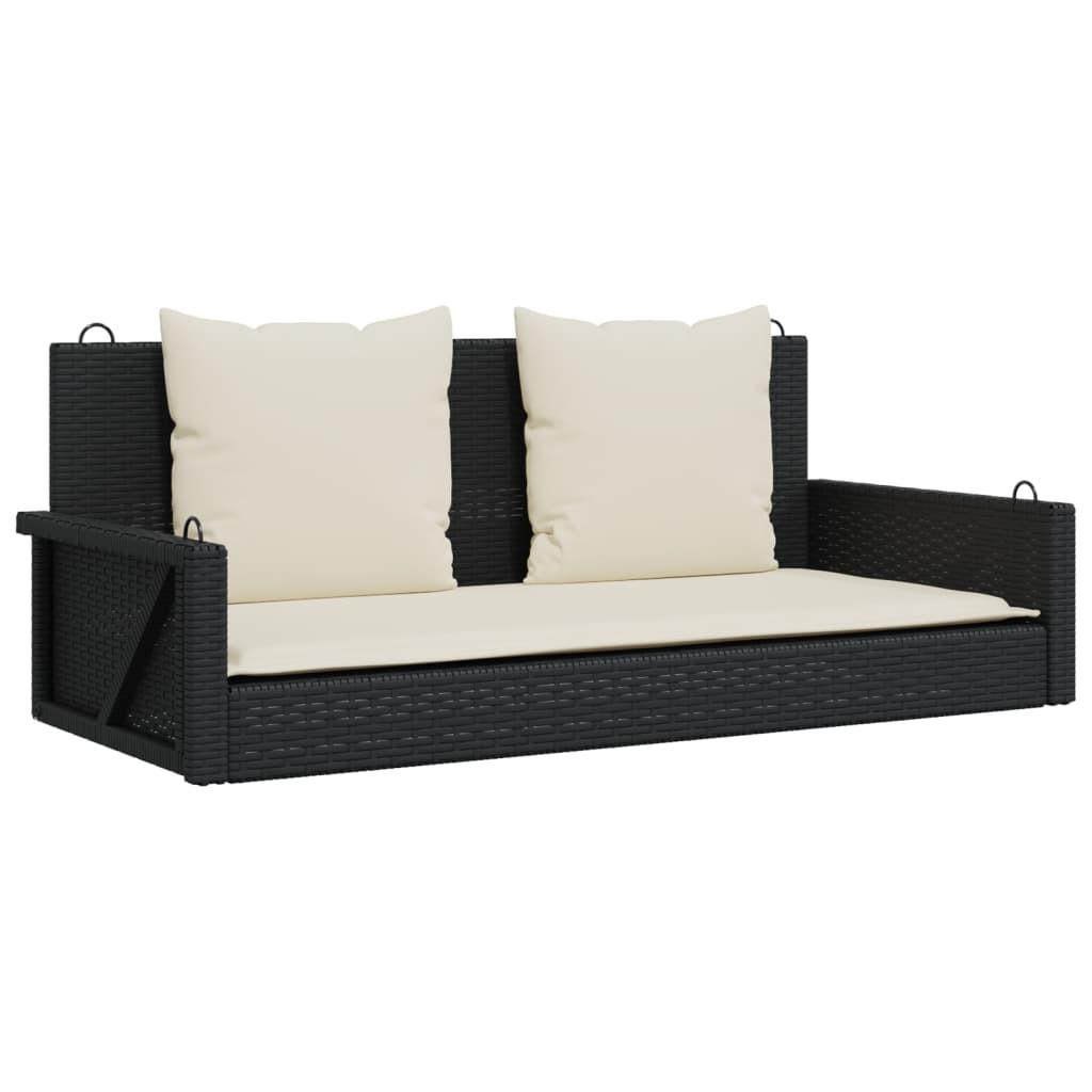 VidaXL Hängebank poly-rattan