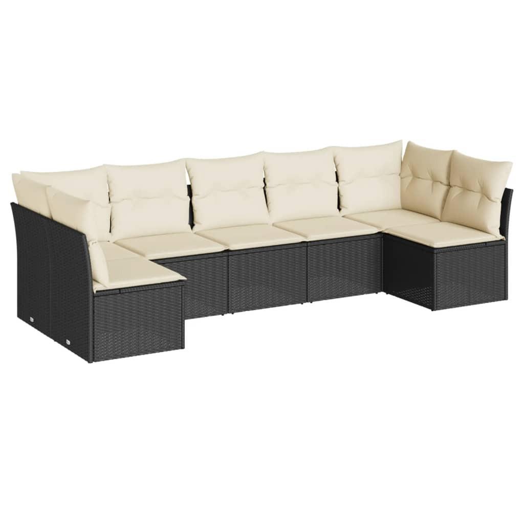 VidaXL Garten sofagarnitur poly-rattan