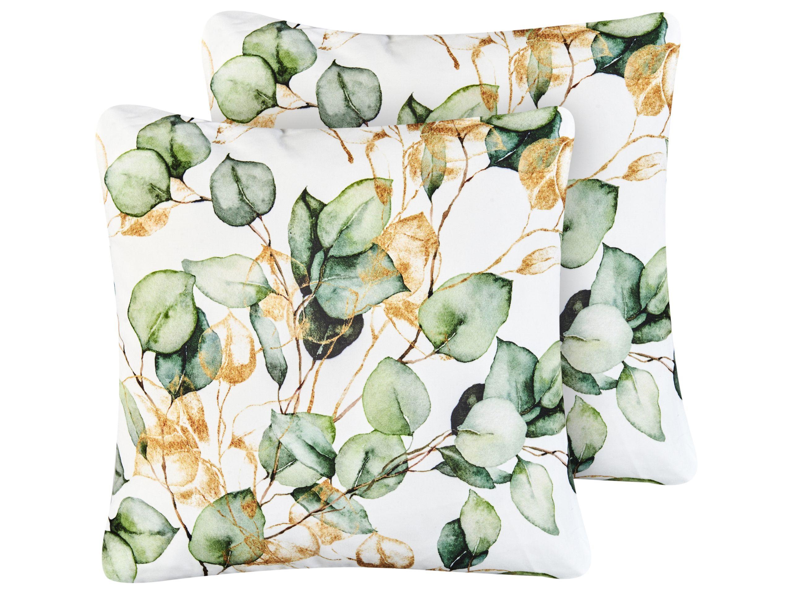 Beliani Gartenkissen 2er Set aus Polyester Modern GLADE
