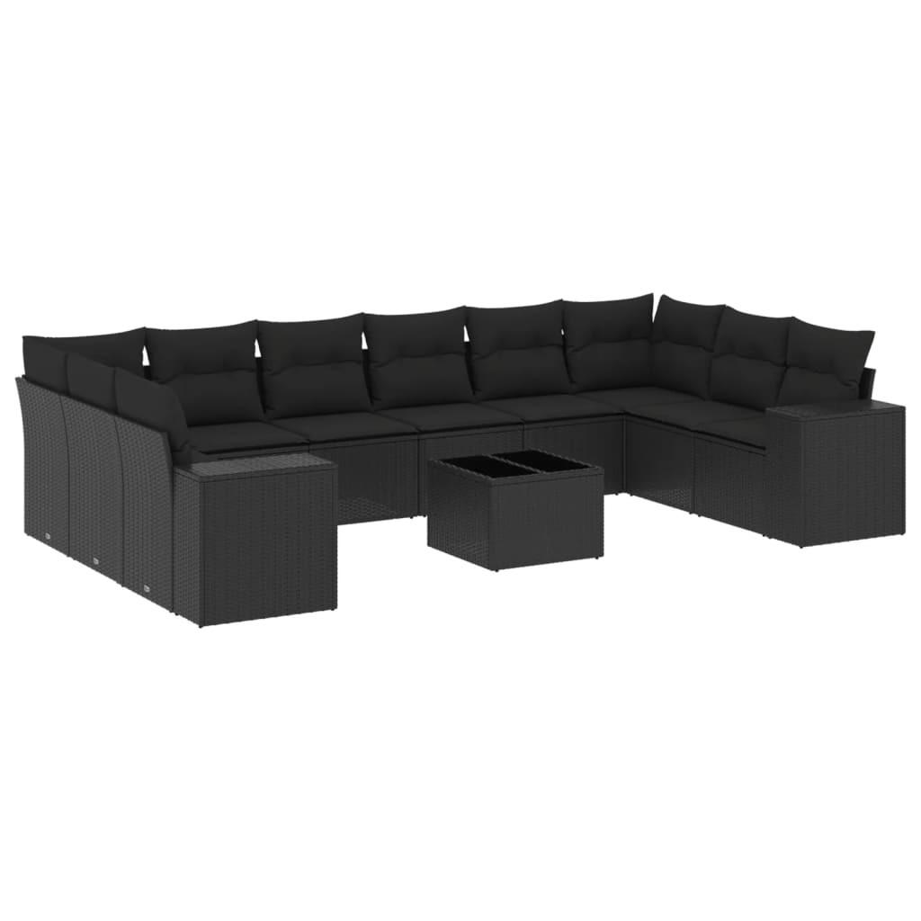 VidaXL Garten sofagarnitur poly-rattan