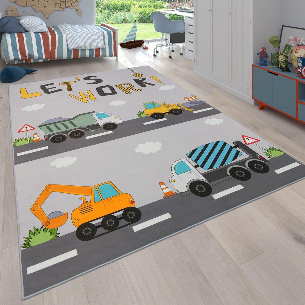 Paco Home Teppich Kinderzimmer Kinderteppich Rutschfest