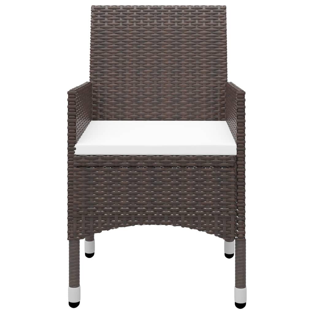 VidaXL Garten essgruppe rattan
