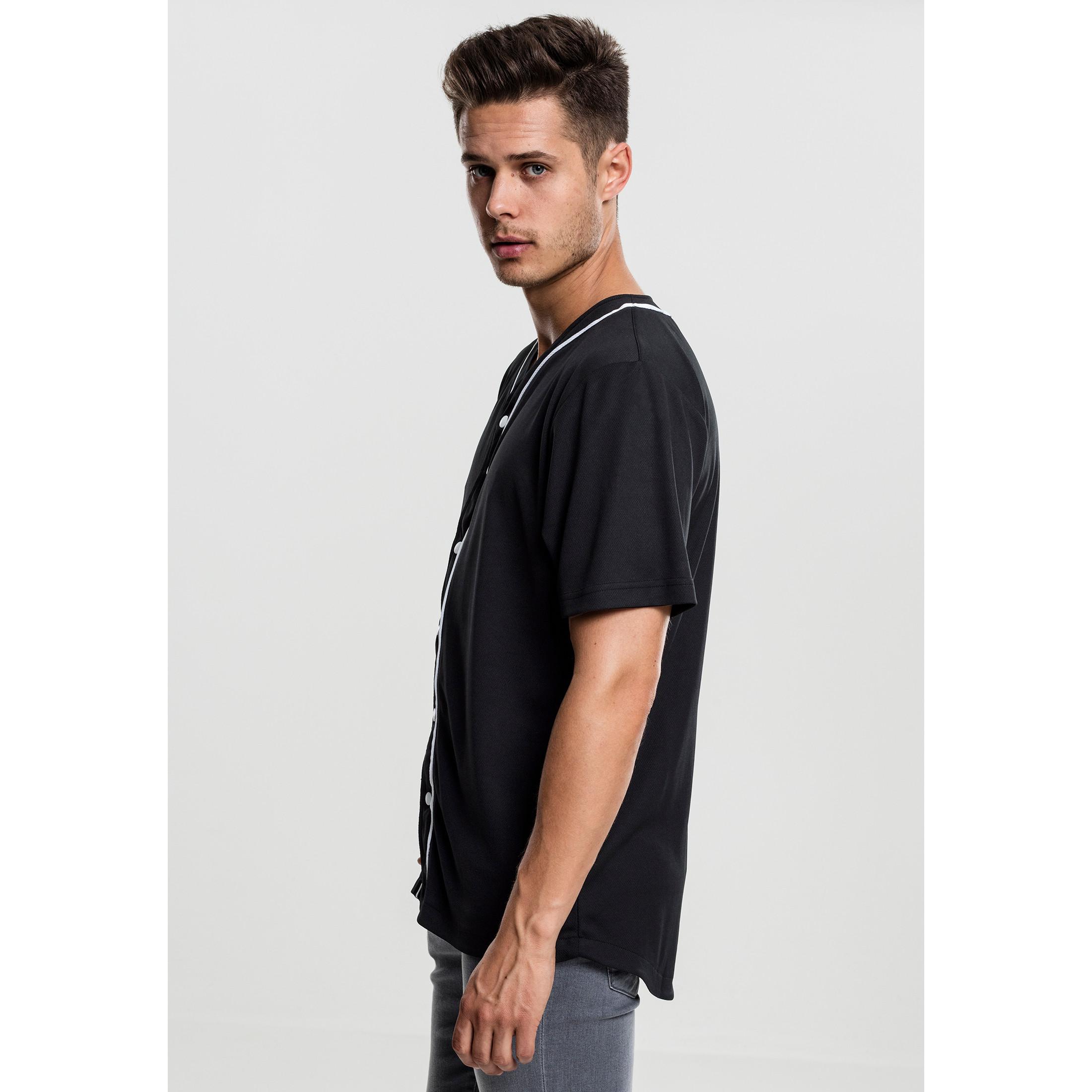 URBAN CLASSICS Baseball Mesh T-Shirt