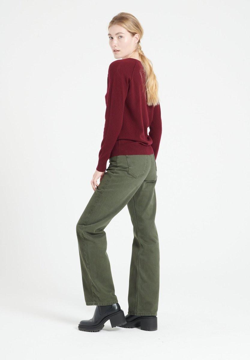 Studio Cashmere8 LILLY 6 Pullover mit V-Ausschnitt - 100% Kaschmir