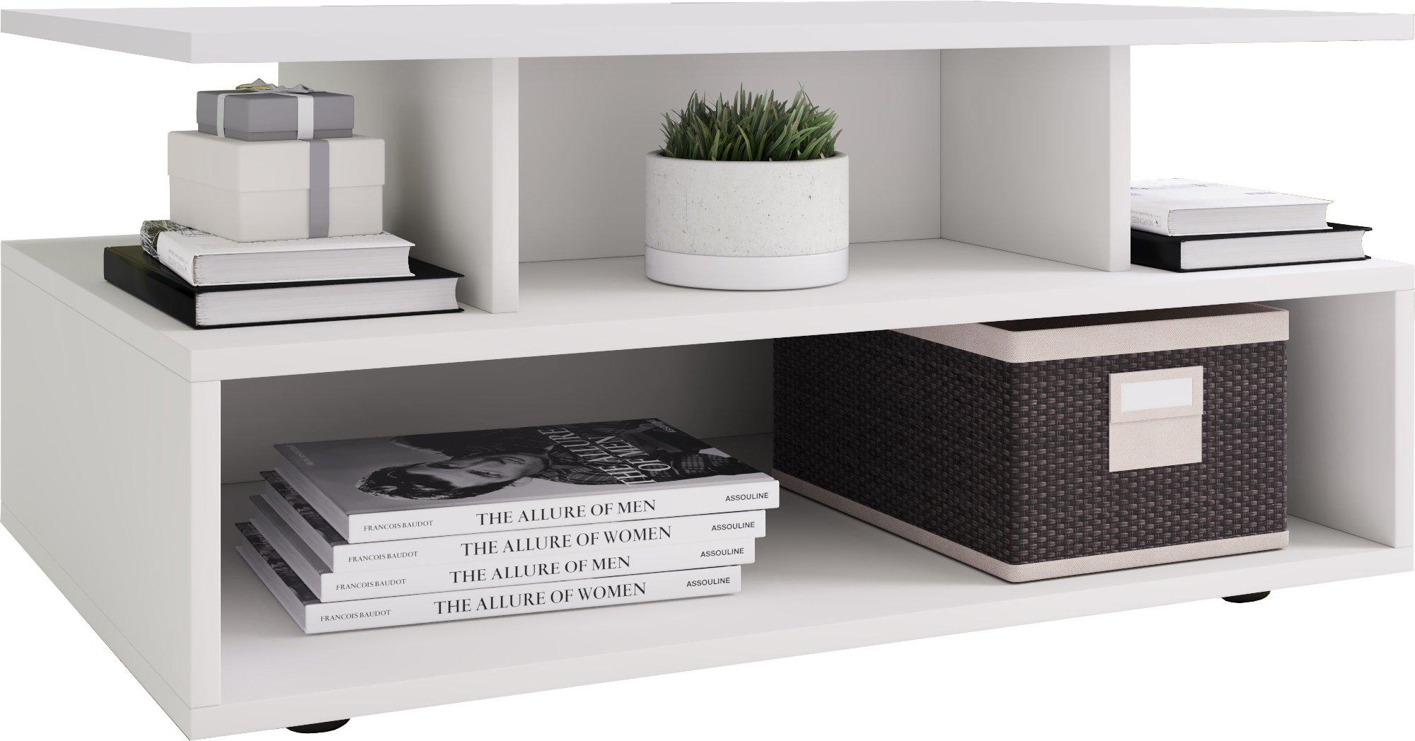 VCM Holz Hoher Sofatisch Esila
