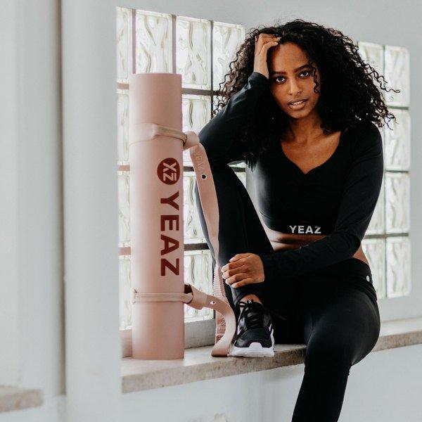 YEAZ AURA Yoga- & Fitness-Matte - velvet glow