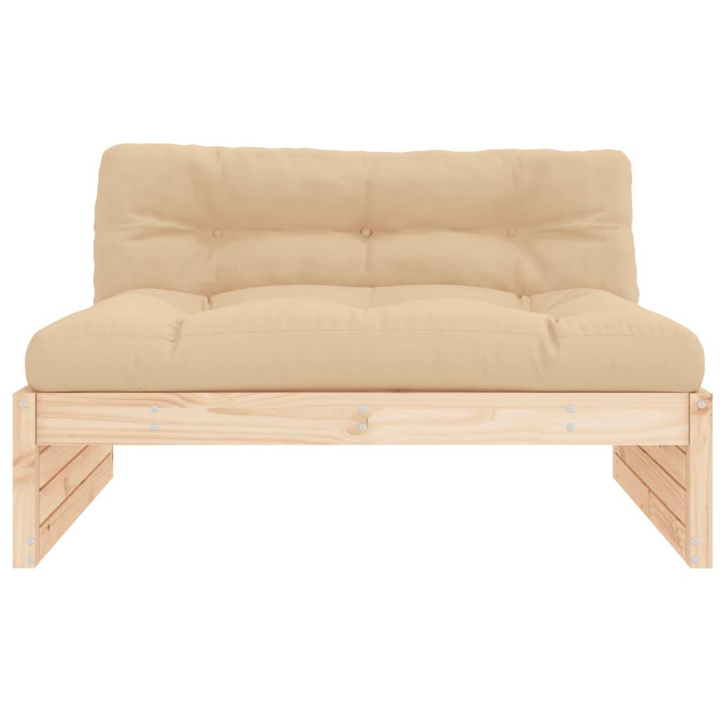 VidaXL Mittelsofa kiefernholz