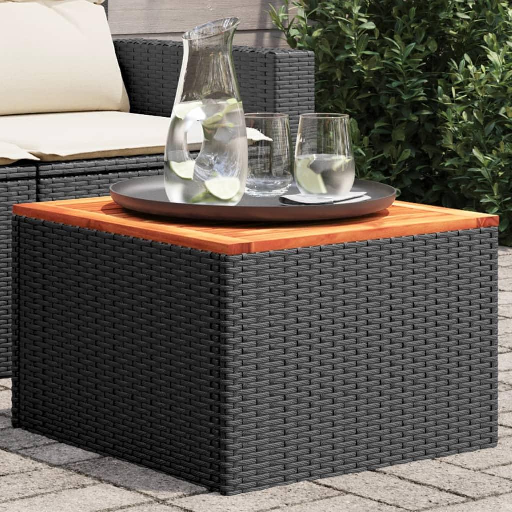 VidaXL Gartentisch poly-rattan