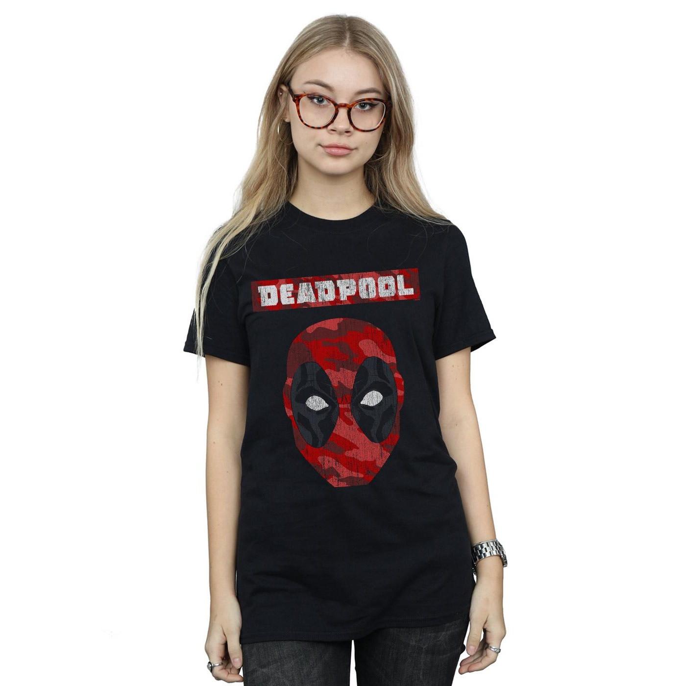 MARVEL Deadpool Camouflage Mask T-Shirt