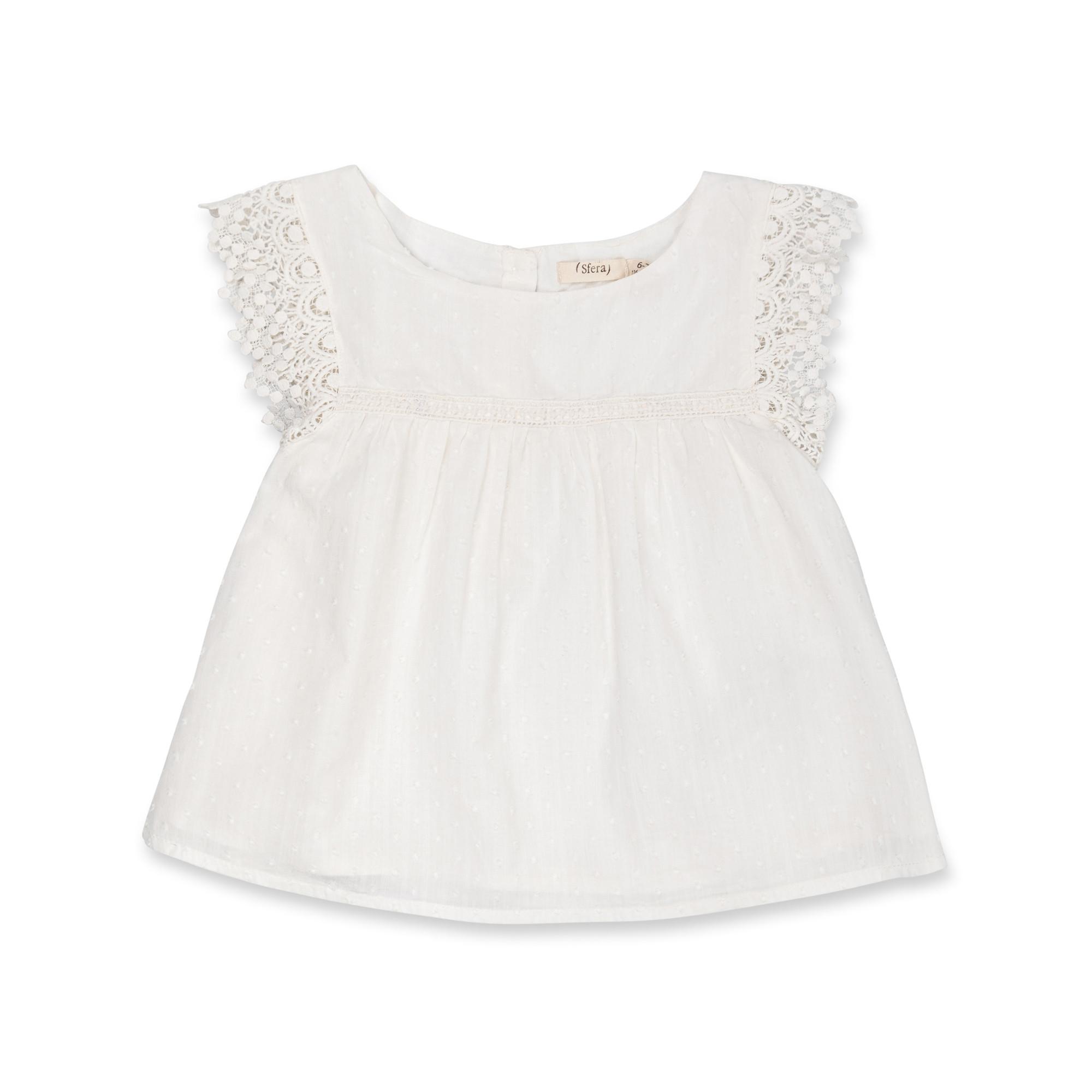 Sfera Bluse, kurzarm