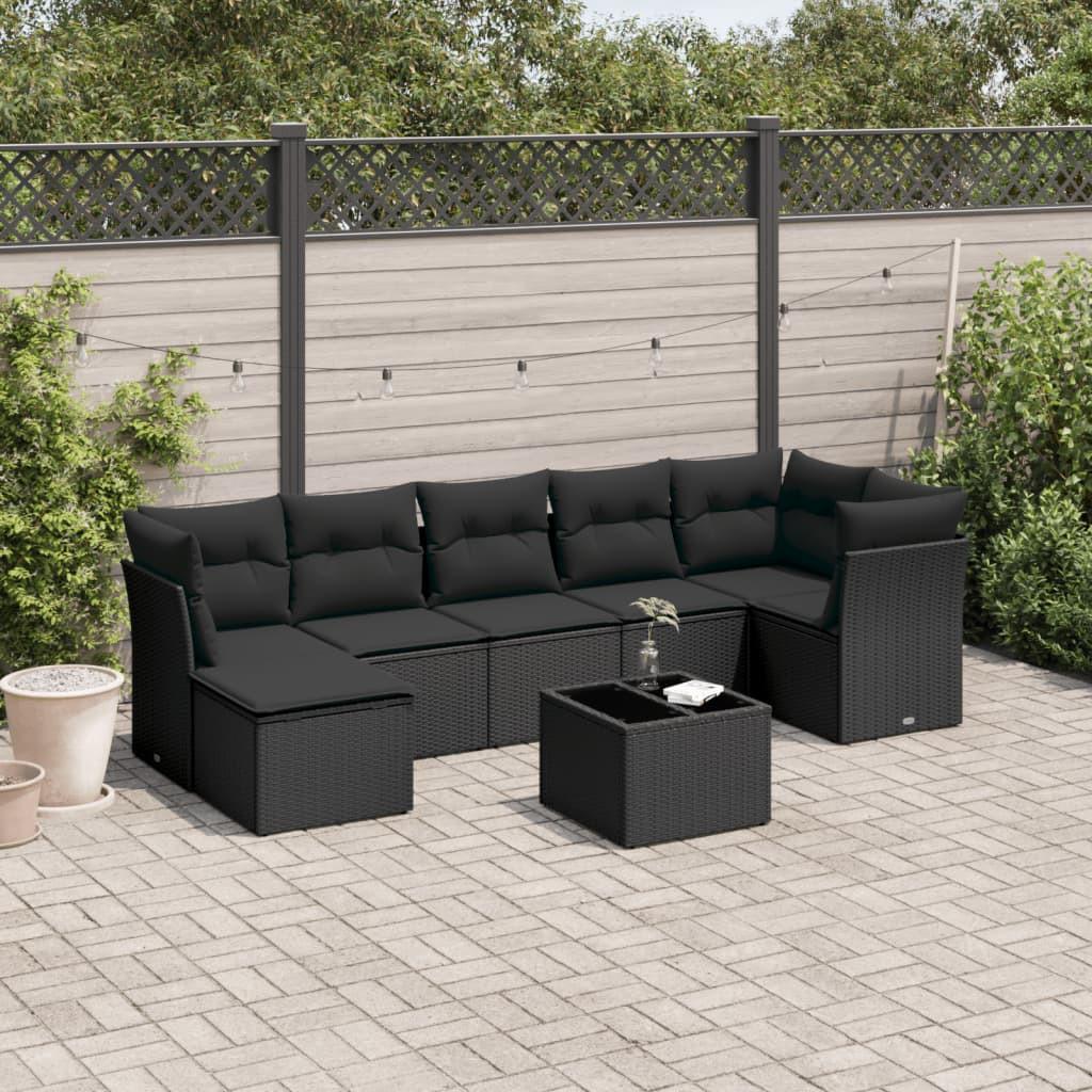 VidaXL Garten sofagarnitur poly-rattan