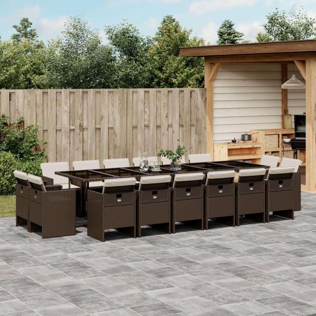 VidaXL Garten essgruppe poly-rattan