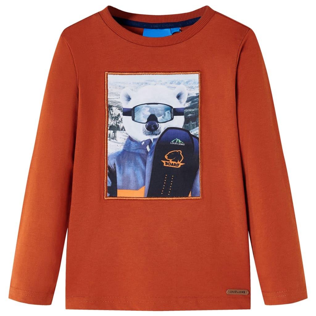 VidaXL Kinder langarmshirt baumwolle
