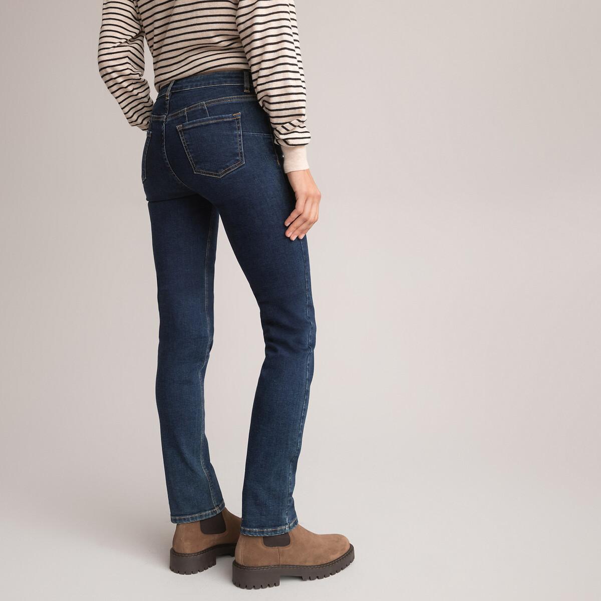 La Redoute Collections Push Up Straight Leg Jeans