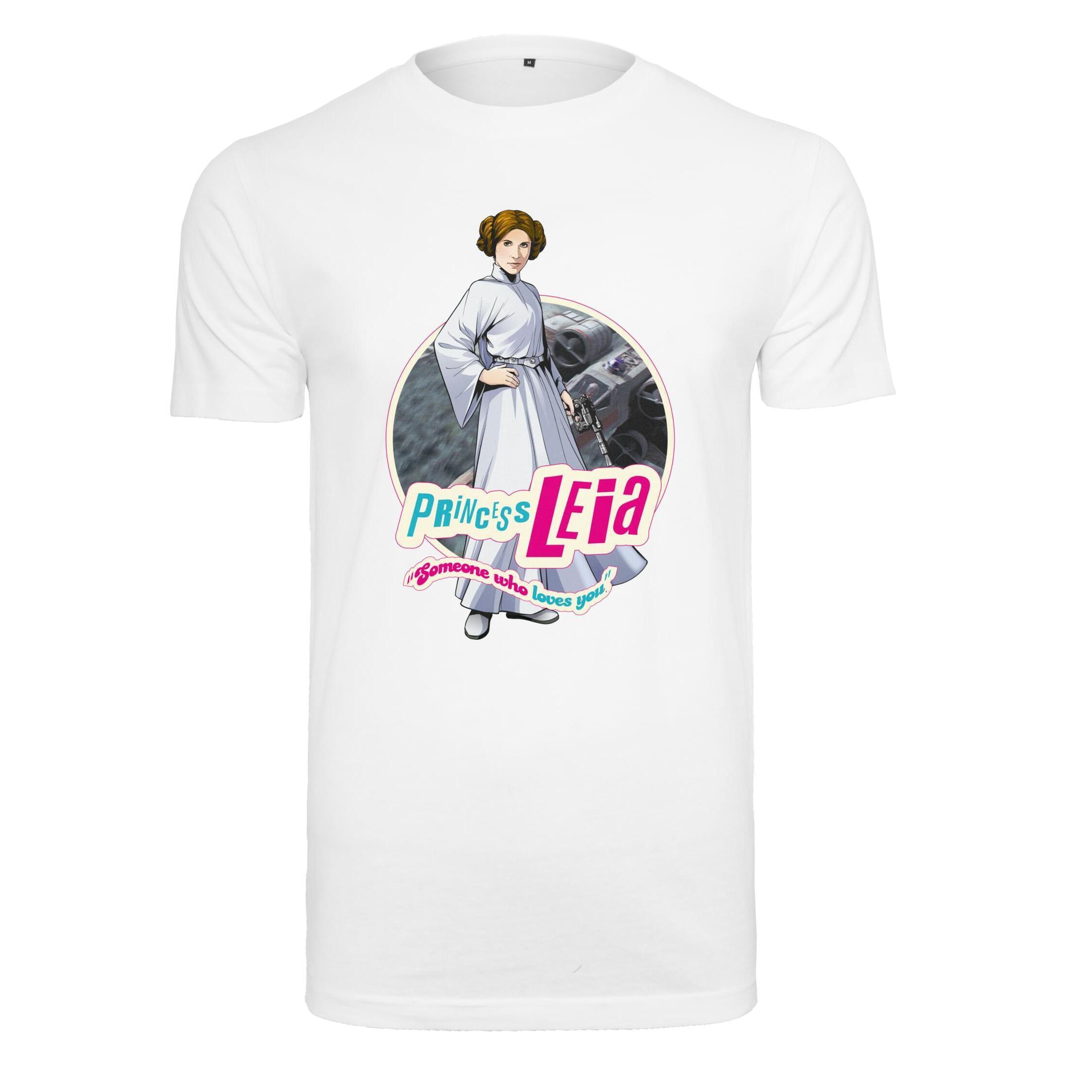 URBAN CLASSICS Star Wars Leia Logo T-Shirt