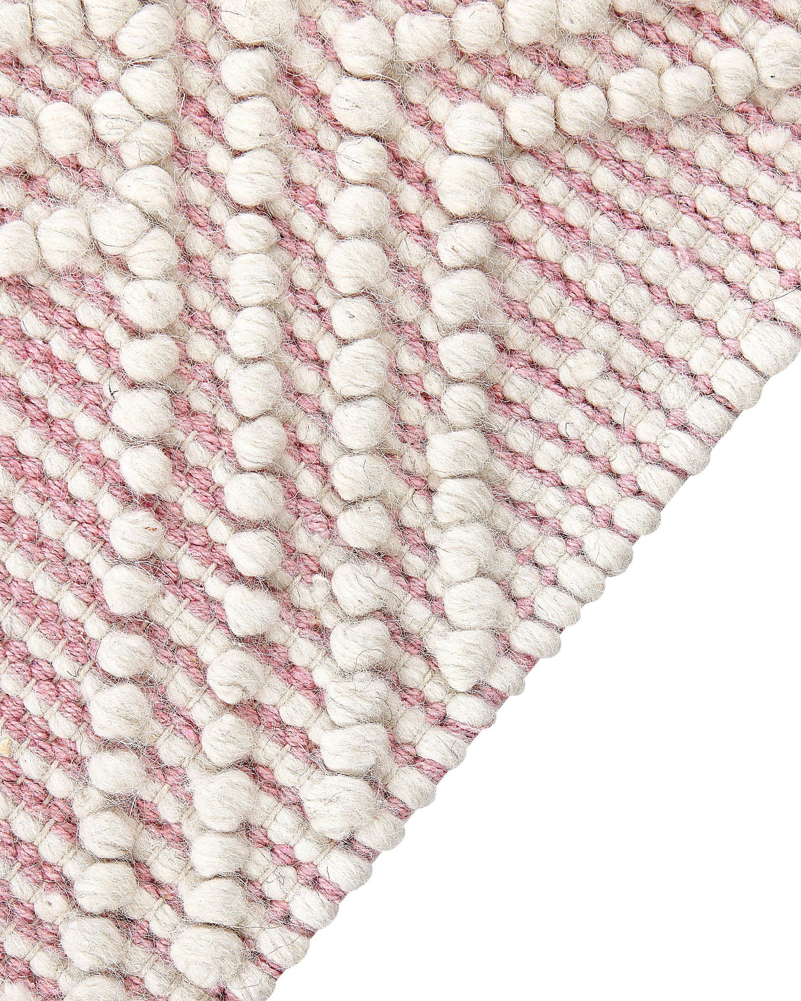 Beliani Teppich aus Wolle Boho ADANA