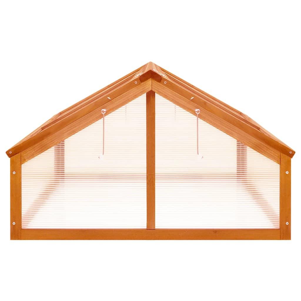 VidaXL Gewächshaus holz