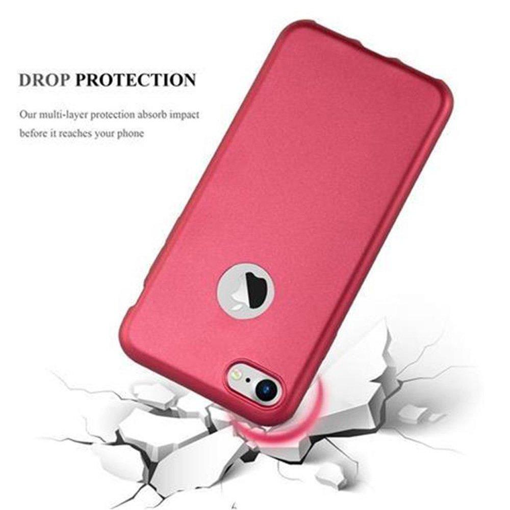 Cadorabo Hülle für Apple iPhone 7 7S 8 SE 2020 TPU Silikon Matt