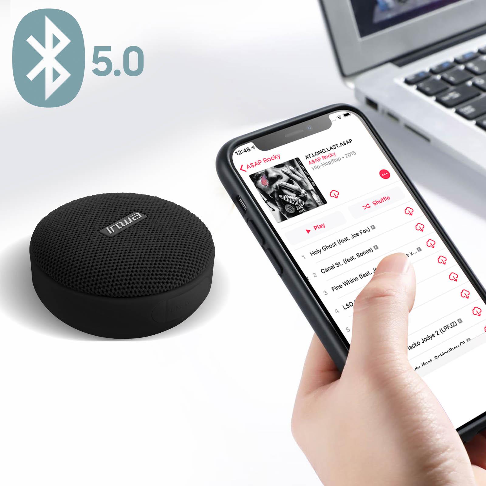 Avizar Bluetooth-Fahrradlautsprecher Schwarz