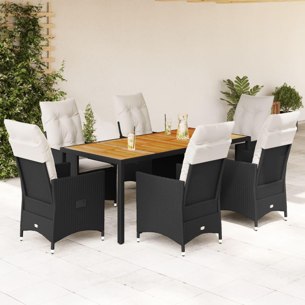 VidaXL Garten essgruppe poly-rattan