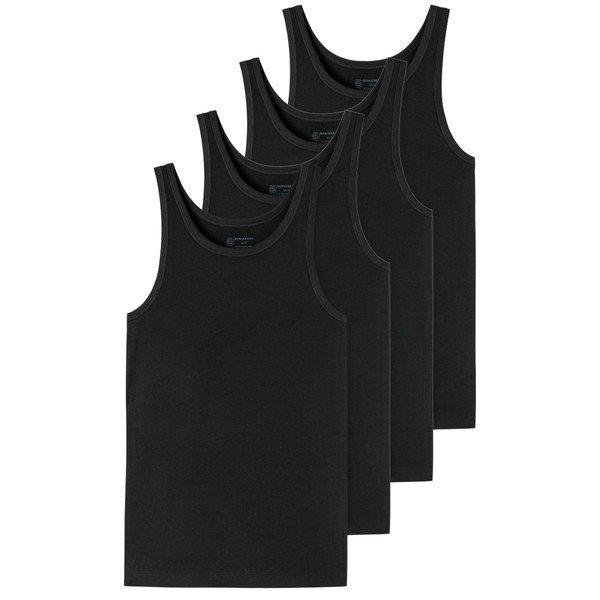 Schiesser 4er-Pack - 95/5 - Organic Cotton - Unterhemd