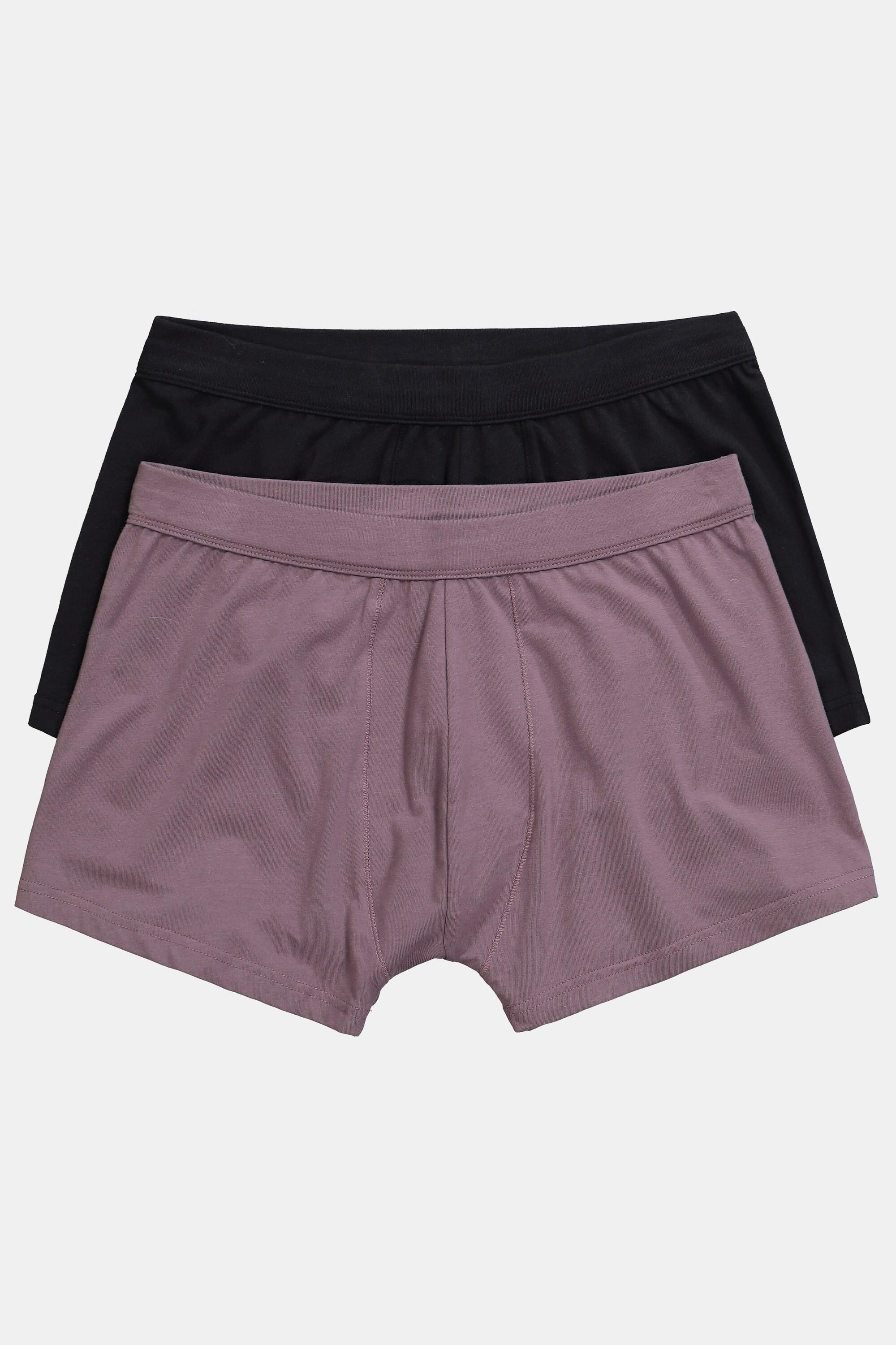 JP1880 Hip-Pants im 2er-Pack, GOTS zertifizierte Biobaumwolle, Bauchfit, bis 7 XL