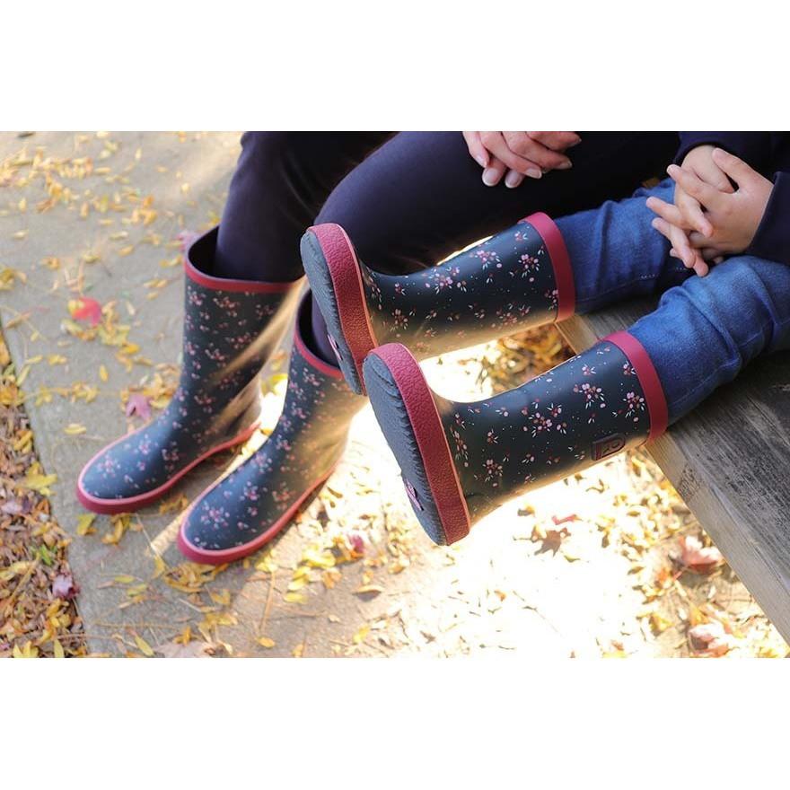 Rouchette gummistiefel damen goji