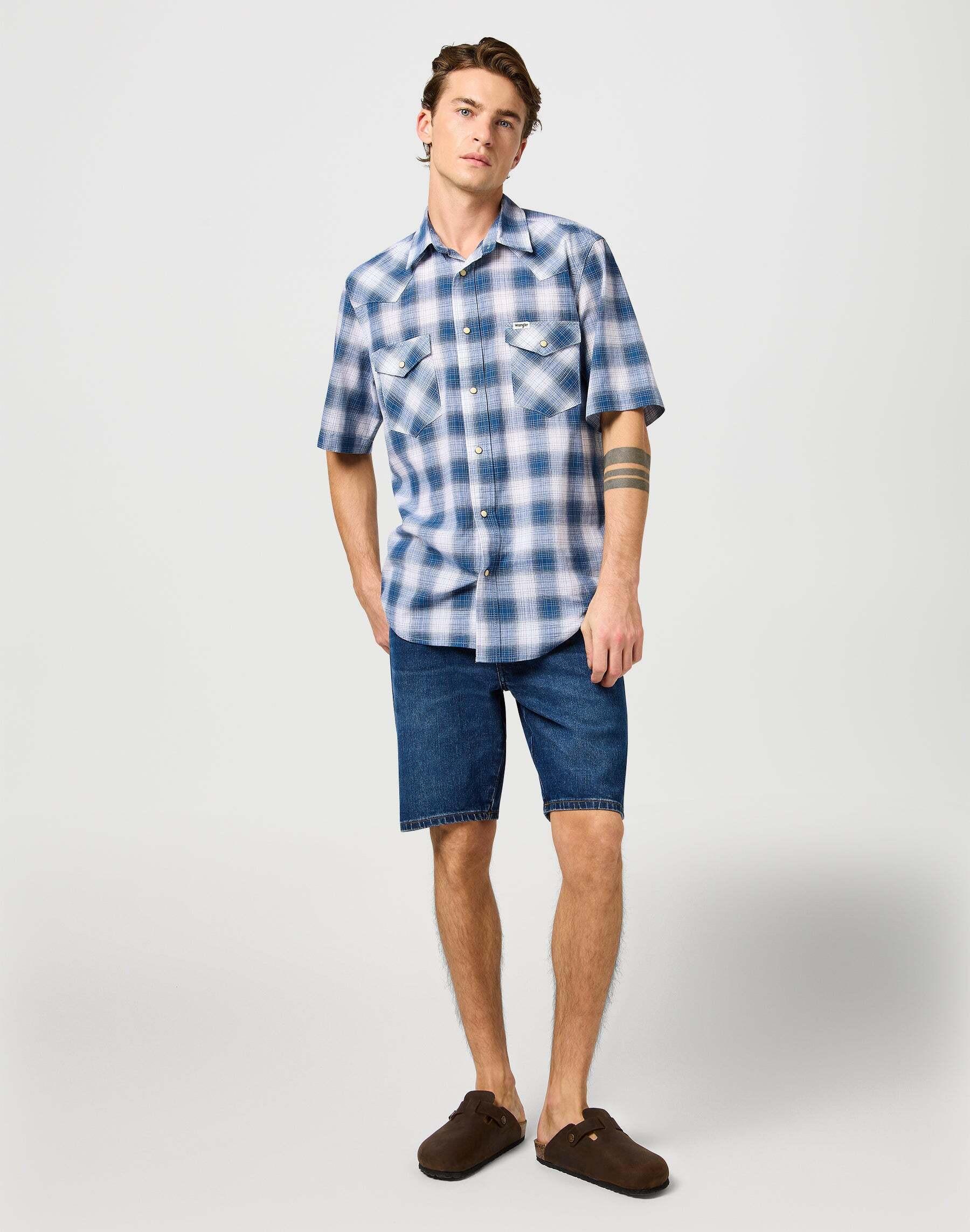 Wrangler Kurzarm Western Hemd