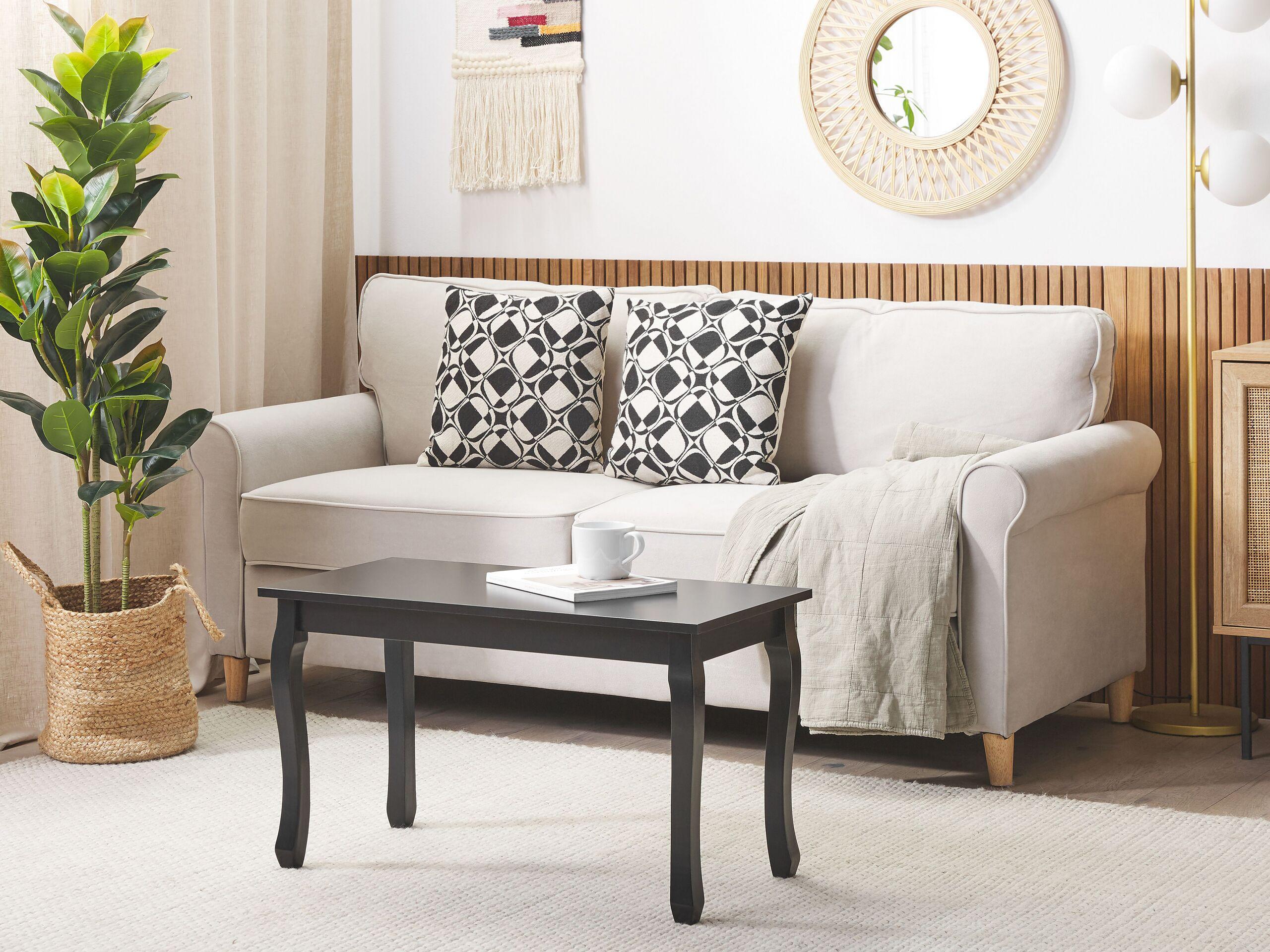 Beliani Couchtisch aus MDF-Platte Klassisch SNOOK