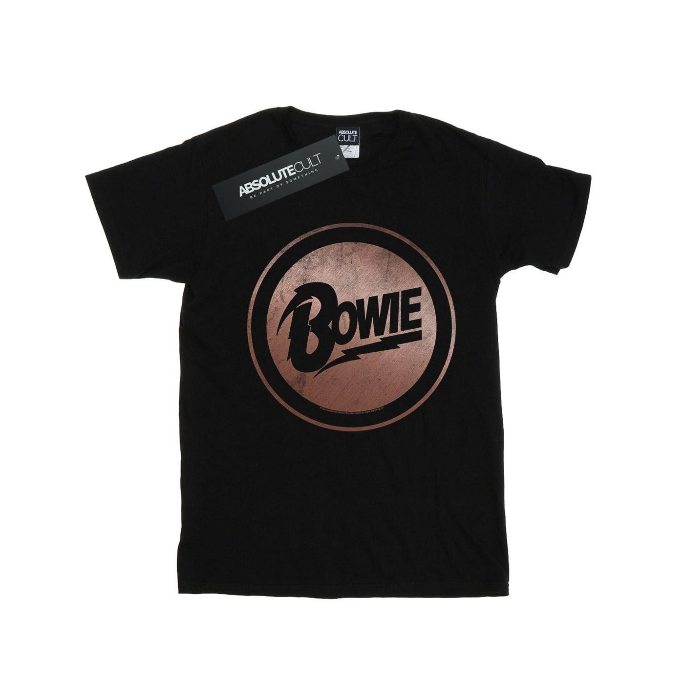 David Bowie Logo Print T-Shirt