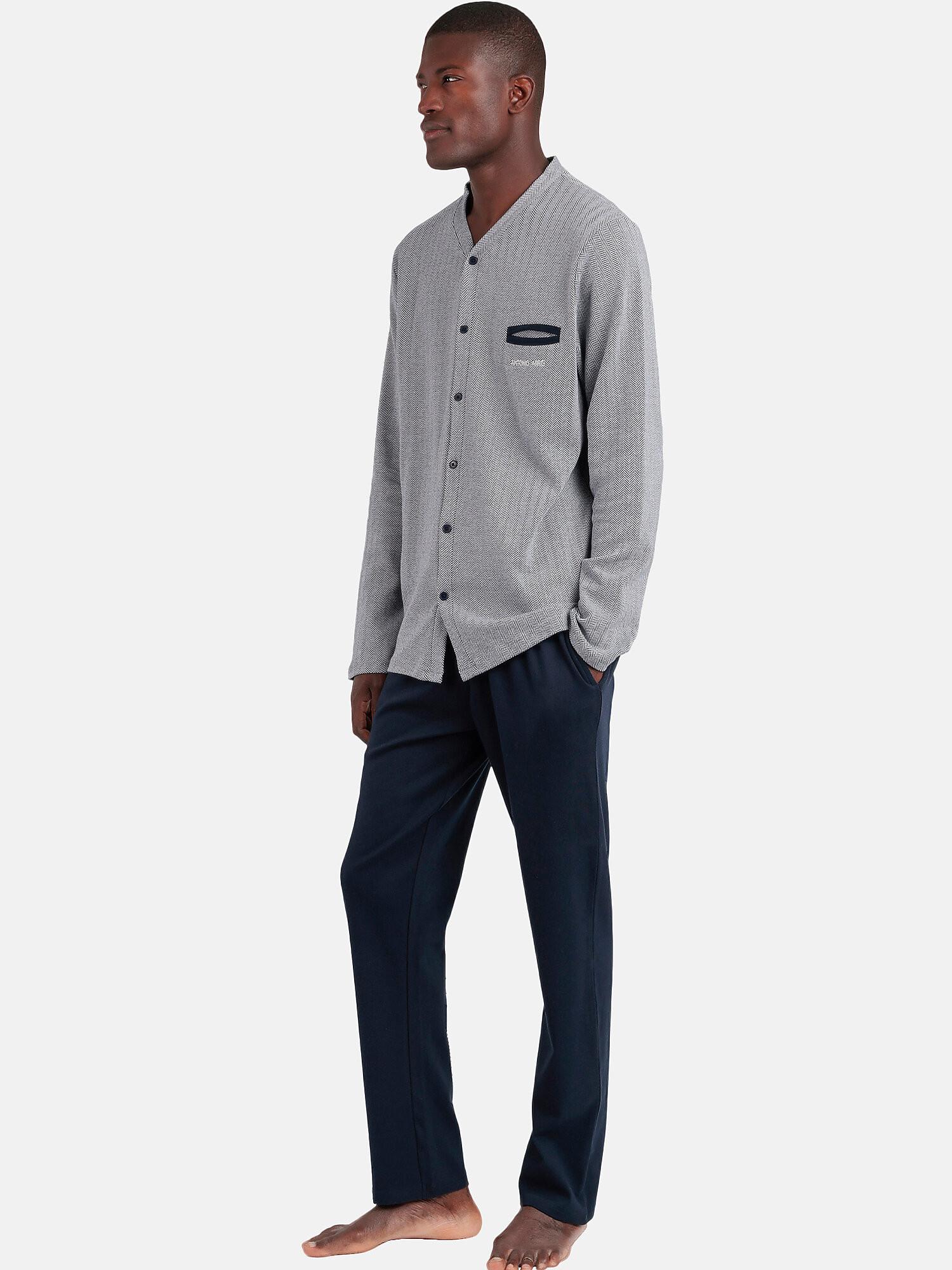Admas Pyjama Outfit Hose Hemd Langarm Corner Antonio Miro