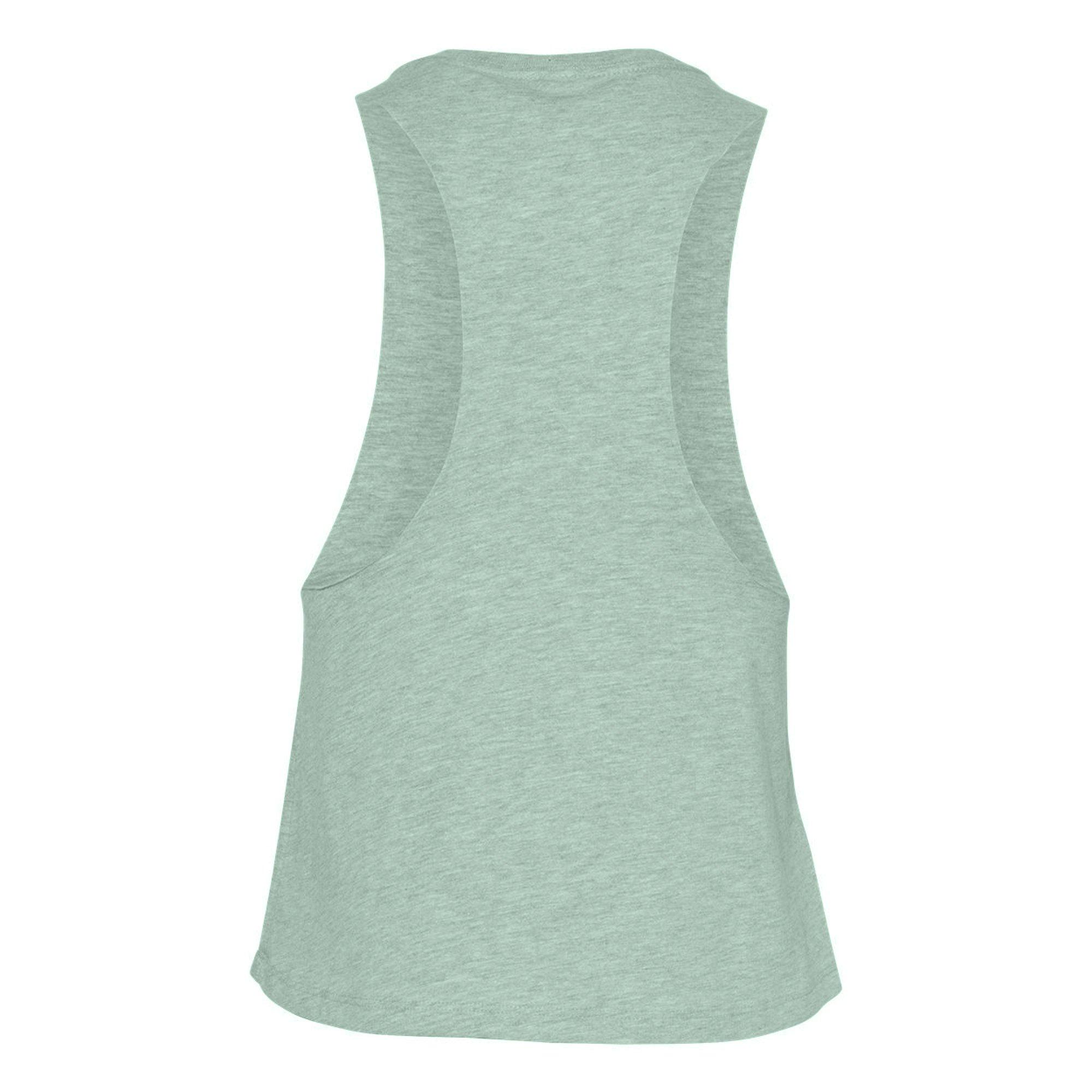 Bella + Canvas Bella Crop Tanktop mit Racerback