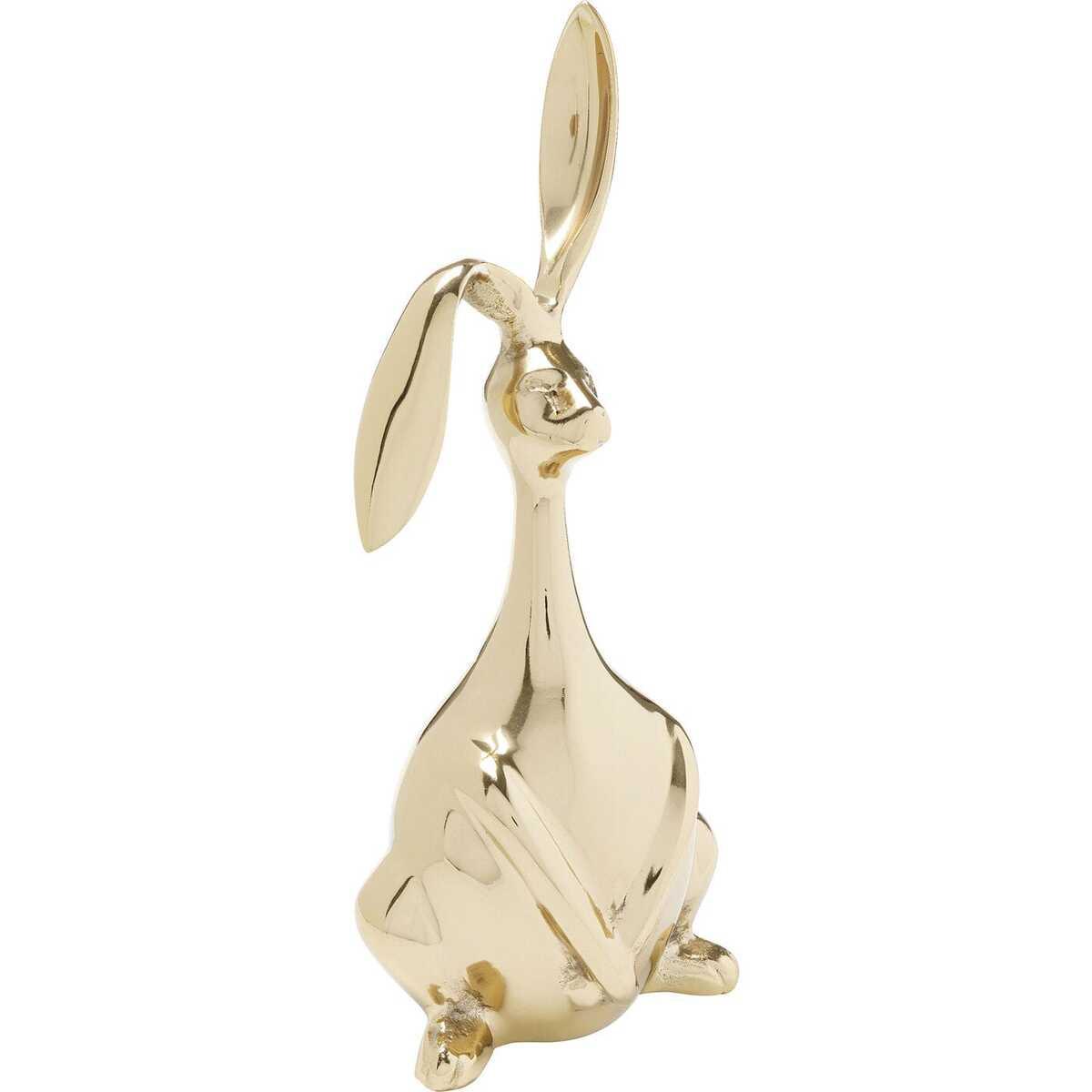 KARE Design Deko Figur Bunny gold 52