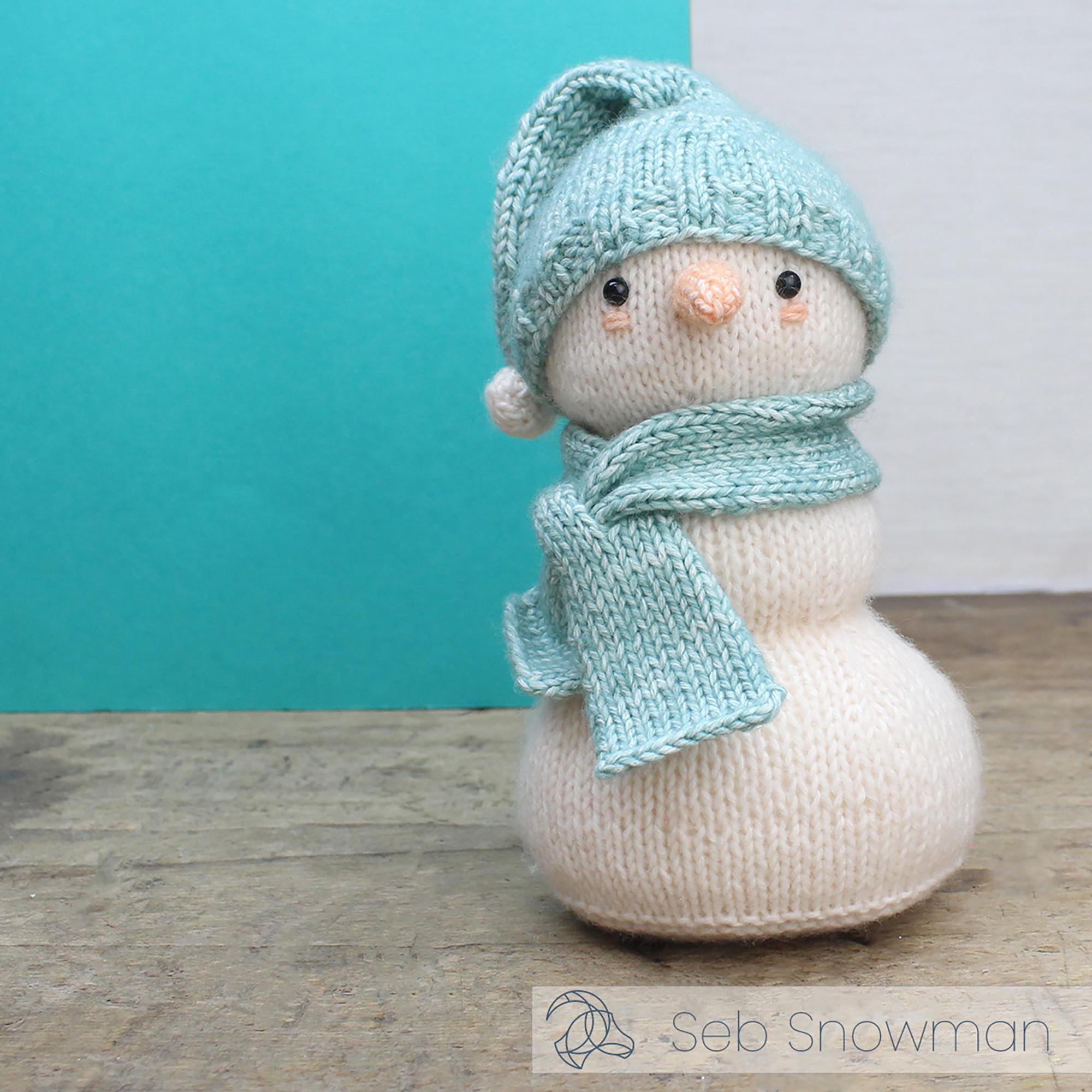 Hardicraft Häkelset Schneemann Seb