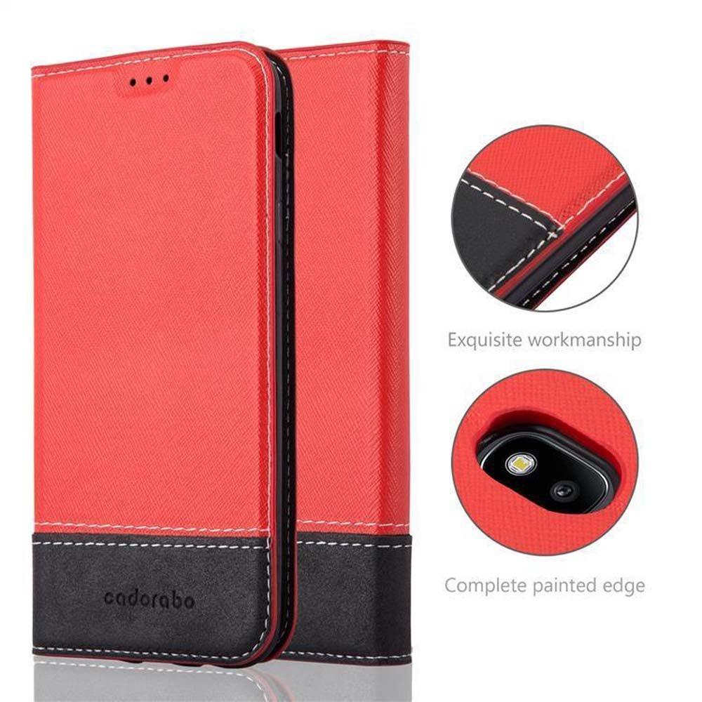 Cadorabo Hülle für Samsung Galaxy J3 2017 Magnetverschluss, Standfunktion