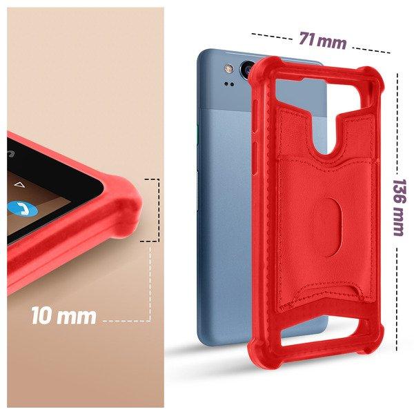 Avizar Universal Gelhülle Geldbörse Größe L