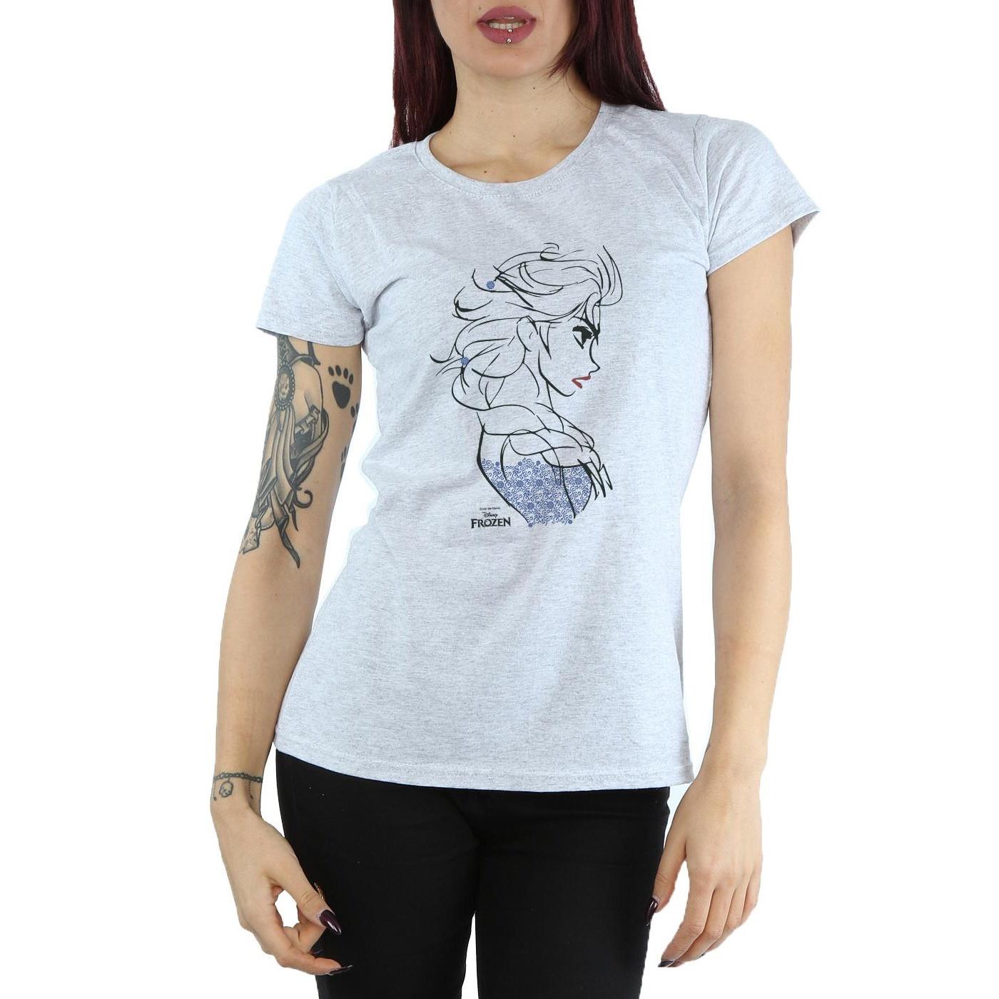 Disney Frozen Elsa Grafikdruck T-Shirt