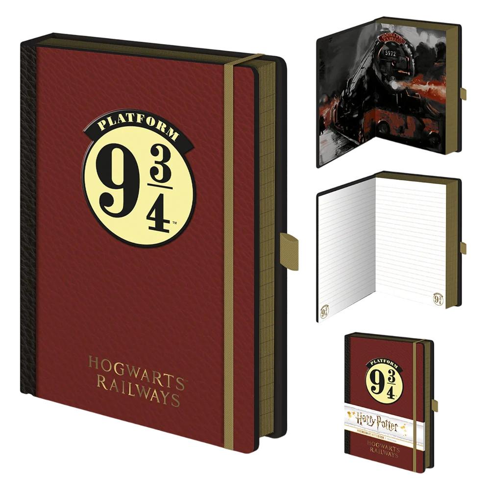 Harry Potter Notizbuch Platform 9 3/4, A5